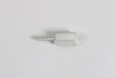 Adapter with wood screw thread
